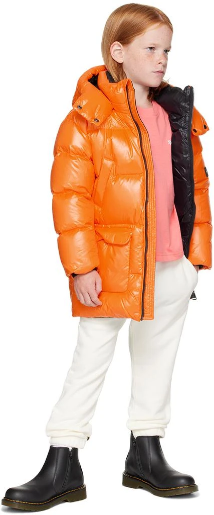 Mackage Kids Orange Kennie Down Coat 5