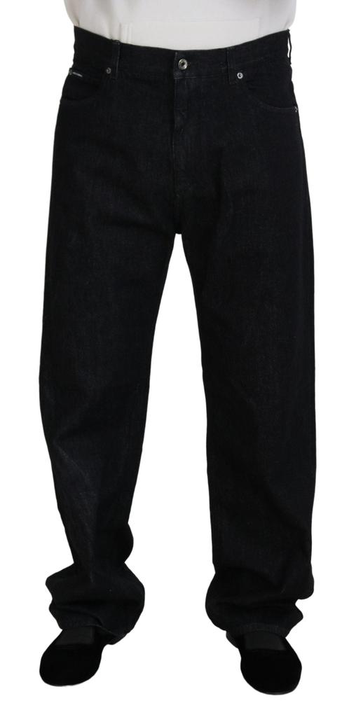 Dolce & Gabbana Dolce & Gabbana Black Washed Cotton  Casual Denim Jeans