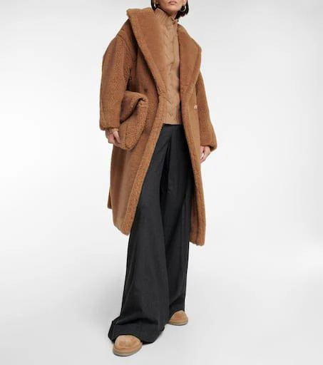 Max Mara Teddy Bear camel hair and silk coat 2