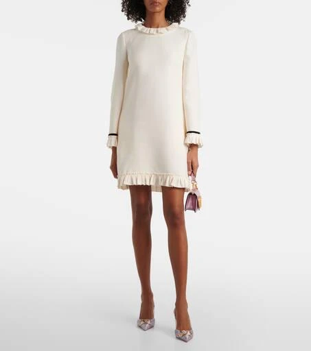 Valentino VLogo Signature 80 leather slingback pumps 3