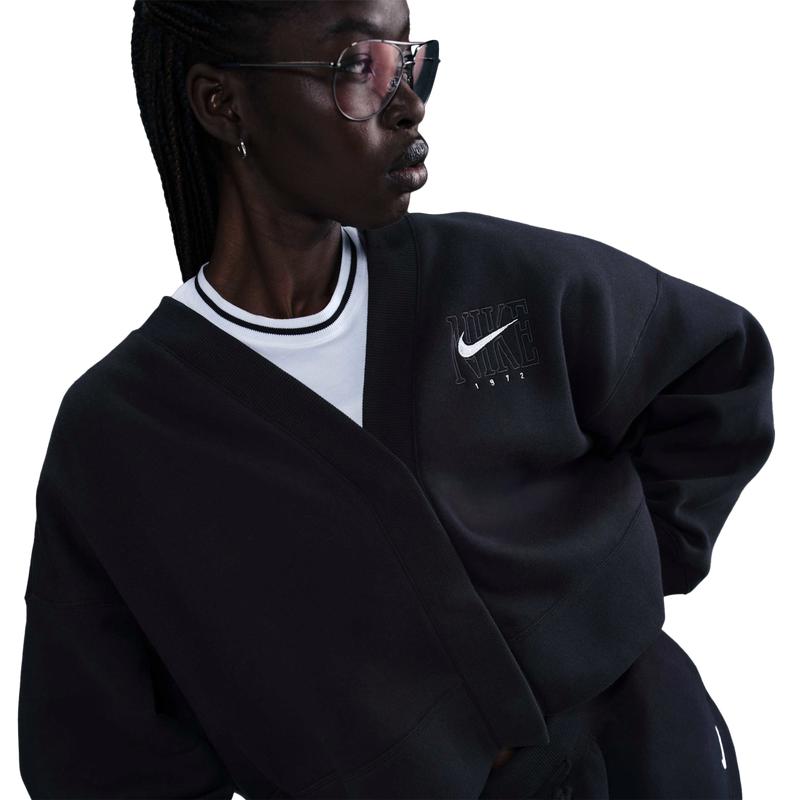 NIKE Nike NSW Phoenix Fleece OOS Graphic Cardigan - Women's