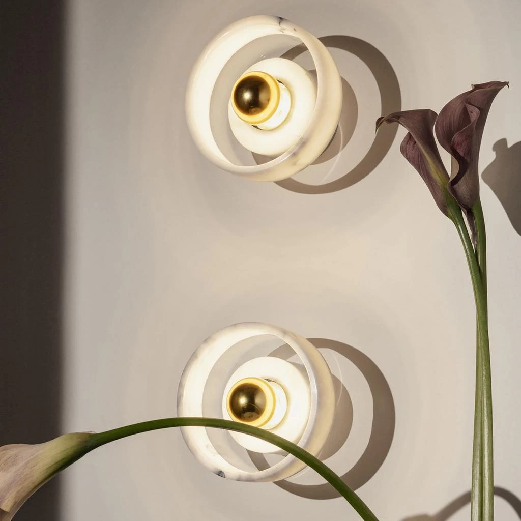 Tom Dixon Stone LED Wall Light - Marble 6