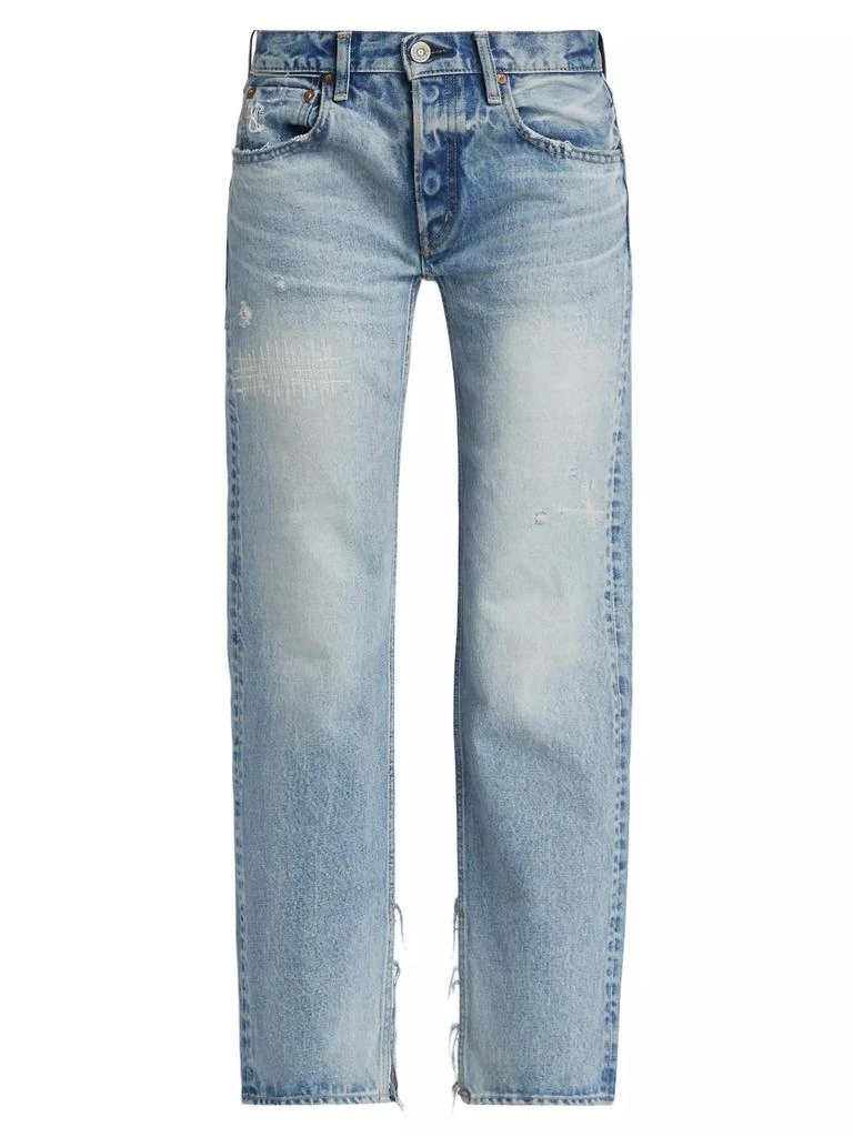 MOUSSY VINTAGE Aurantia Straight Low-Rise Jeans 1