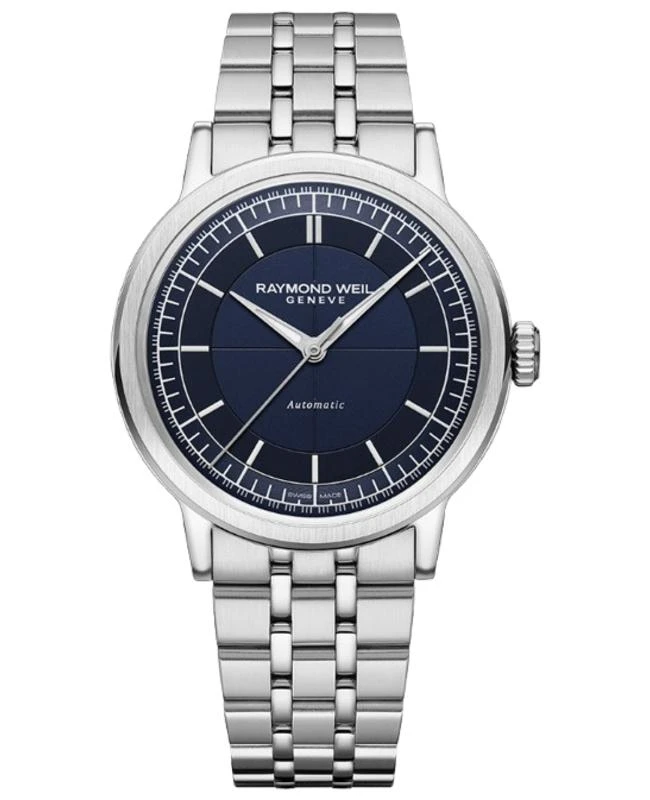 Raymond Weil Raymond Weil Millesime Automatic Blue Dial Steel Men's Watch 2925-ST-50001 1