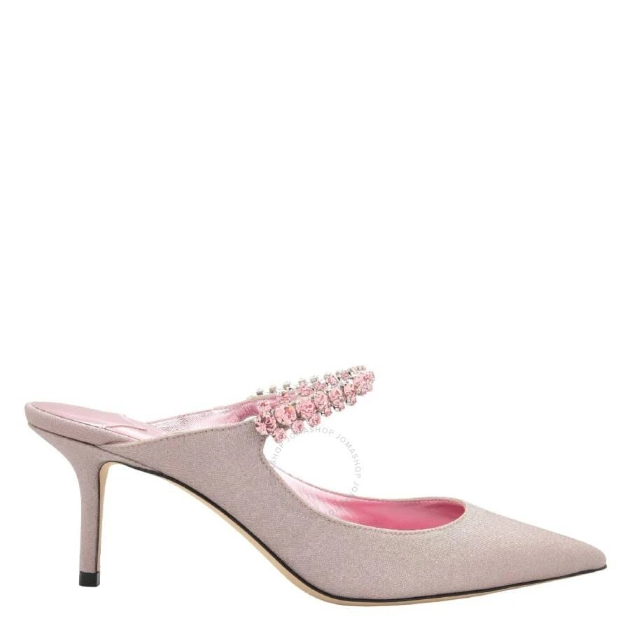 Jimmy Choo Glitter Fabric Bing 65 Mules 1
