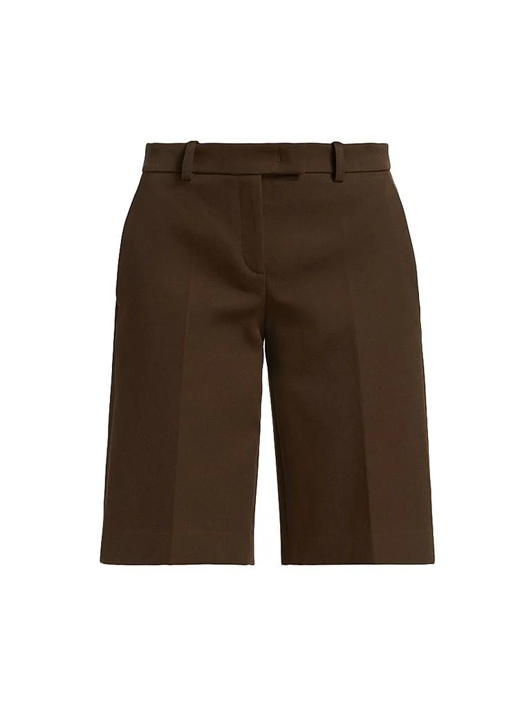 Michael Kors City Cotton-Blend Tailored Shorts 1