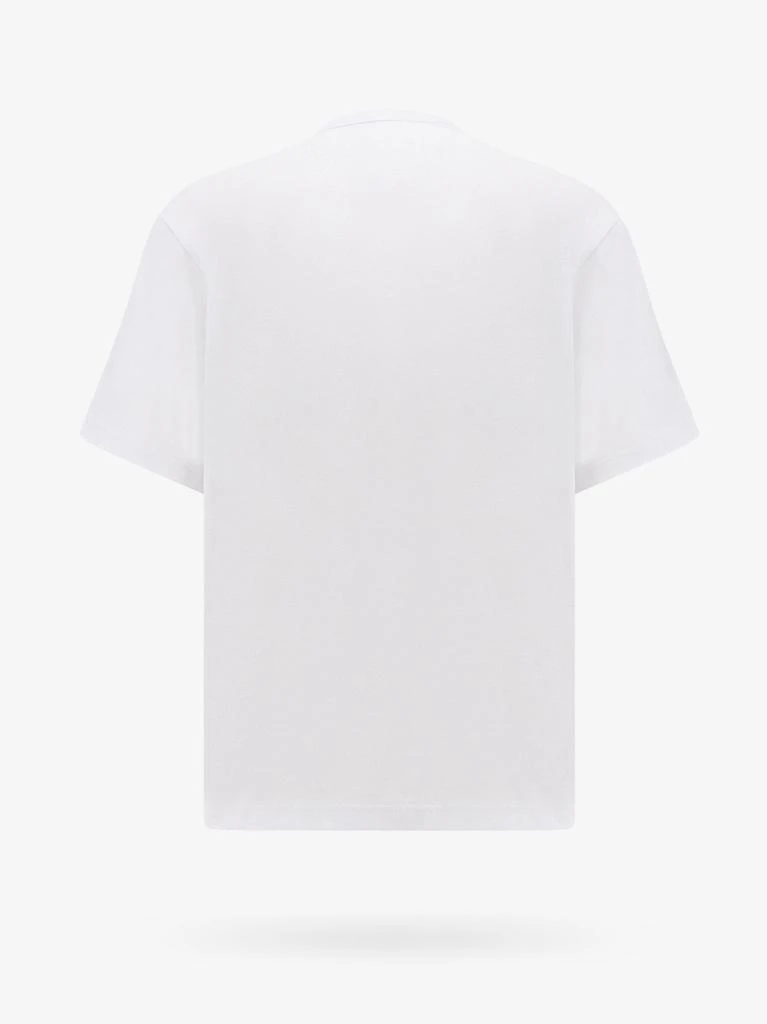 Sacai Cotton t-shirt with zip on the bottom 6