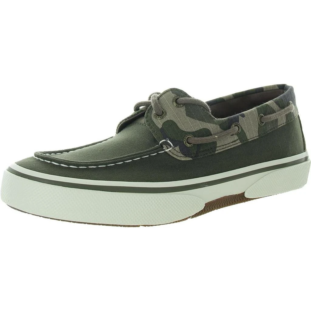 Sperry Halyard 2-Eye Mens Camouflage Canvas Boat Shoes 1
