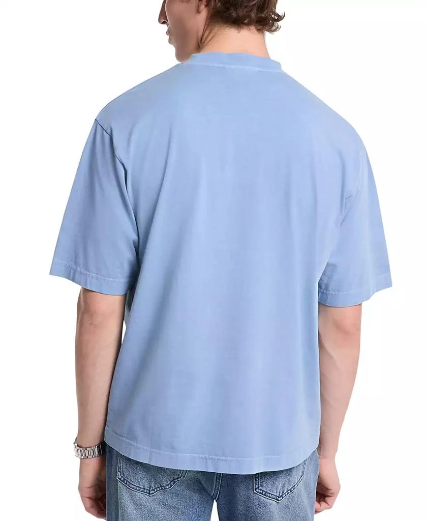 Michael Kors Men's Garment Dyed Short Sleeve Crewneck Logo T-Shirt 2
