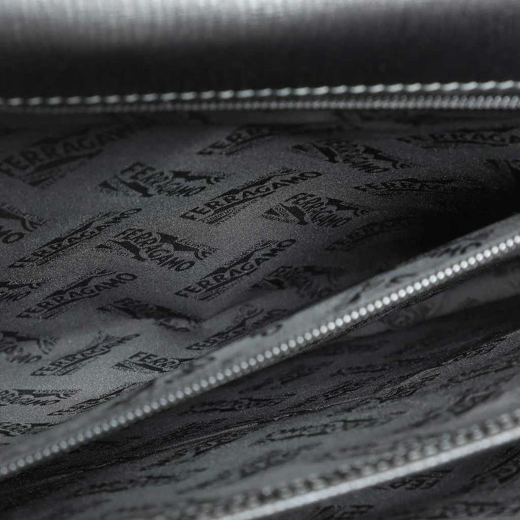 Salvatore Ferragamo Salvatore Ferragamo Black Leather Briefcase 10