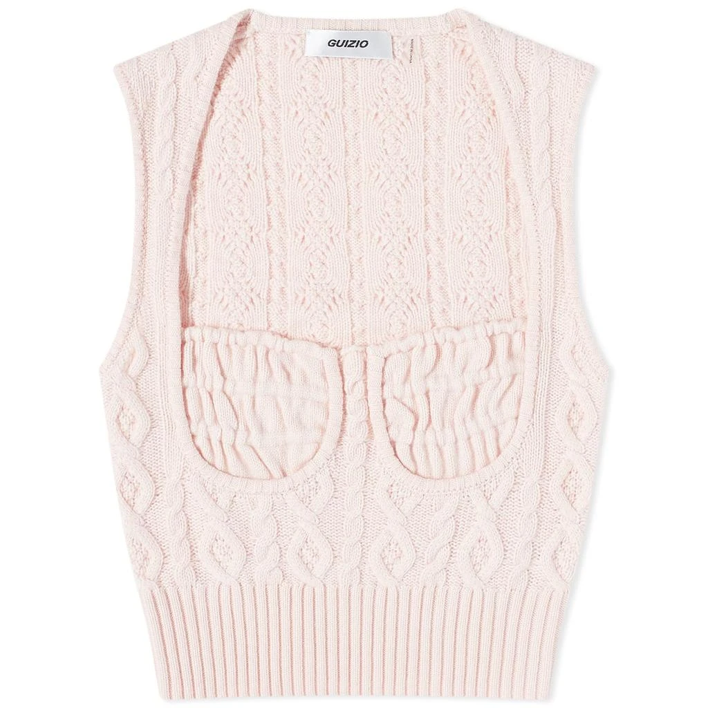 Danielle Guizio Danielle Guizio Gemma Knit Top 1