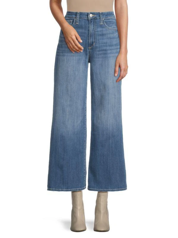 Joe's Jeans Whiskered Wide Leg Jeans 1