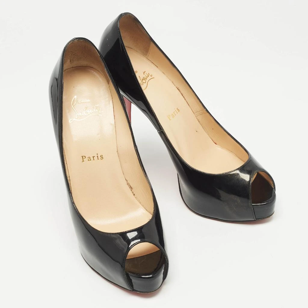 Christian Louboutin Christian Louboutin Black Patent Leather Vendome Pumps Size 38 4