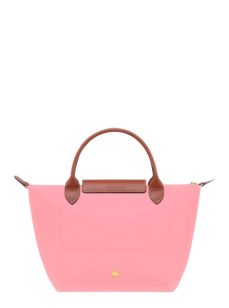 Longchamp le Pliage S Pink Handbag With Engraved Logo In Recycled Canvas Woman 2