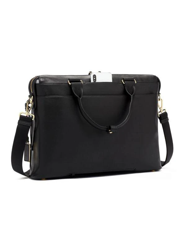 Tumi Cameron Leather Briefcase Bag 3