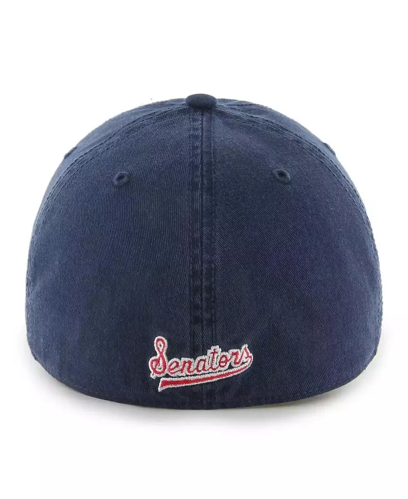 47 Brand Men's Navy Washington Senators Cooperstown Collection Franchise Fitted Hat 3