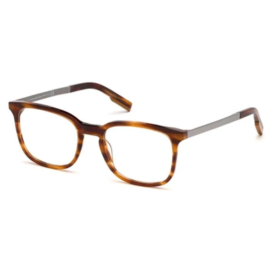 Zegna Demo Square Men
s Eyeglasses EZ5143 053 53