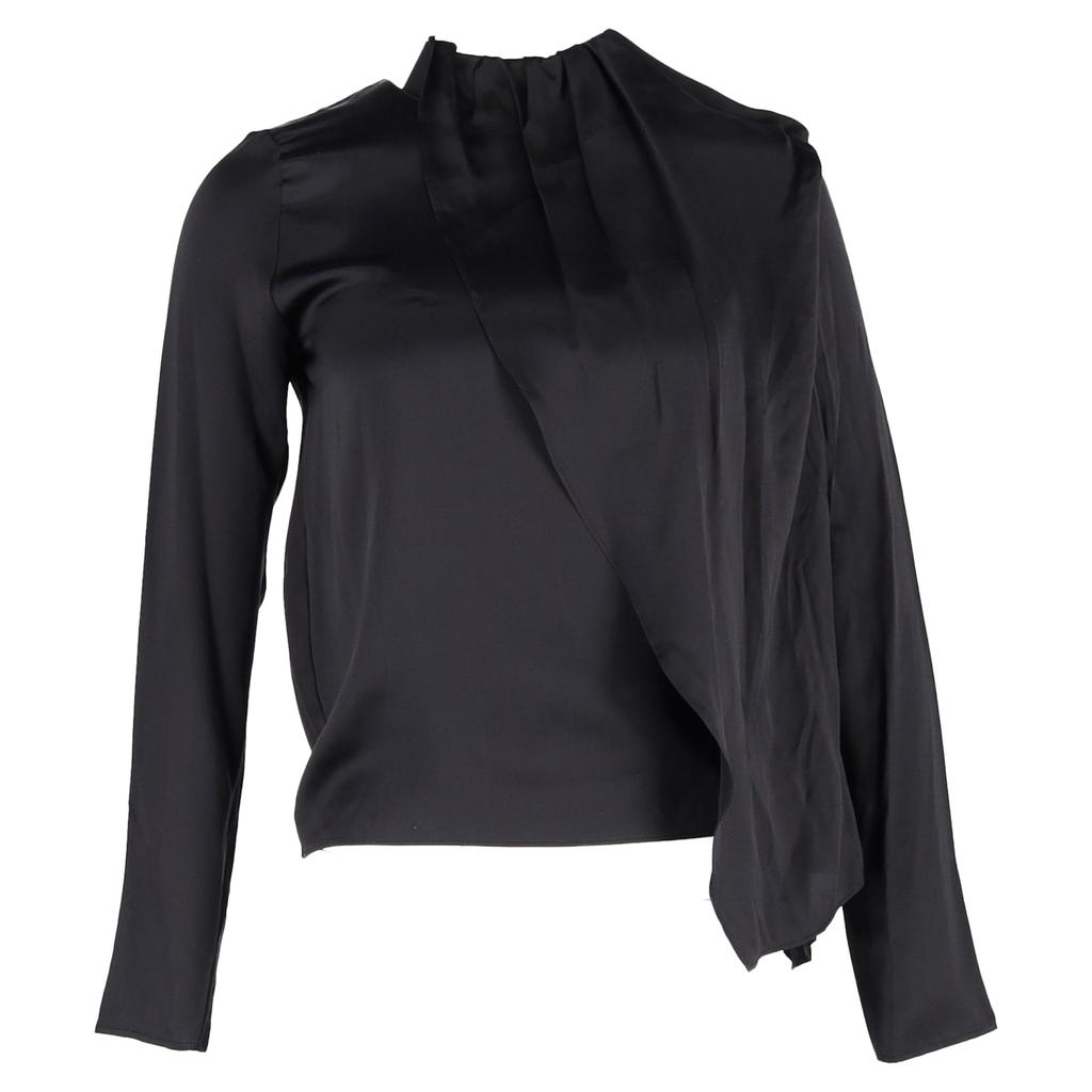 DODO BAR OR Berna Blouse in Black Silk