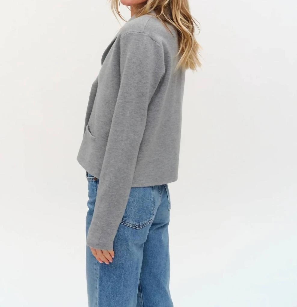 SIX/FIFTY Six/Fifty - Lynn Shawl Lapel Knit Blazer 5