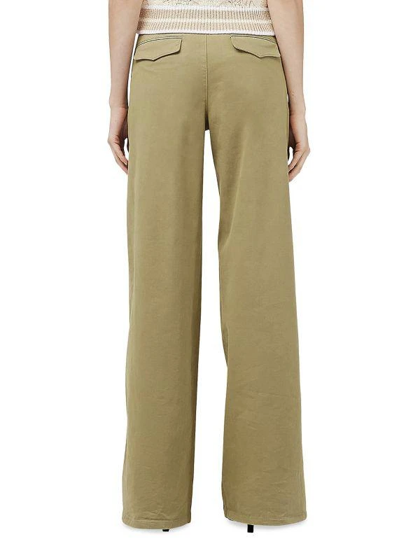 Rag & Bone Sofie Wide-Leg Chino Pants 2