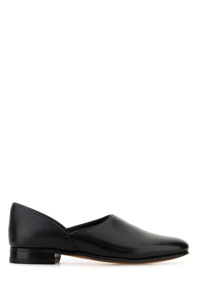 BODE Black Nappa Leather Loafers