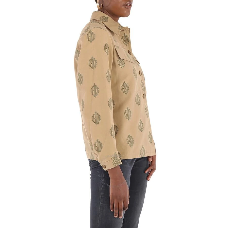 Chloé Ladies Beige Embroidered Shirt Jacket 2