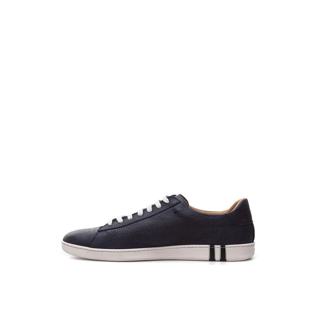 Bally Bally Elegant Blue Leather Sneakers For Men 2