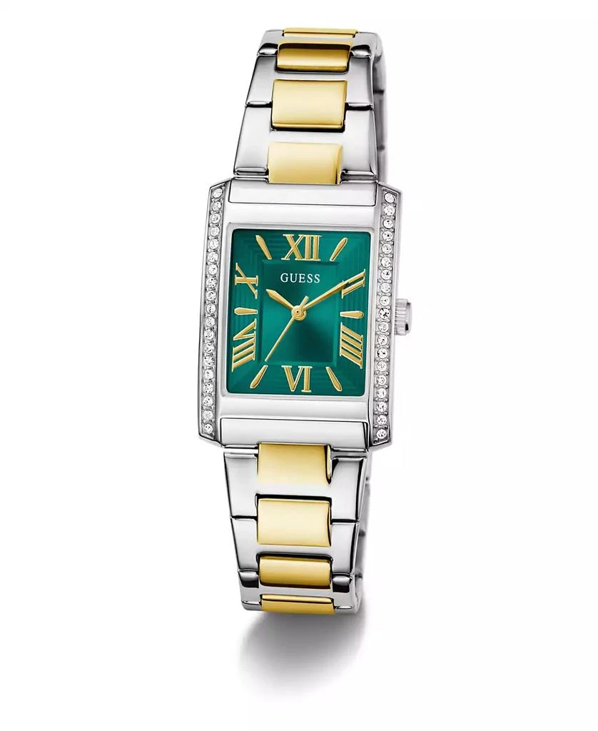 GUESS Women's Analog Two-Tone Stainless Steel Watch, 27mm 5