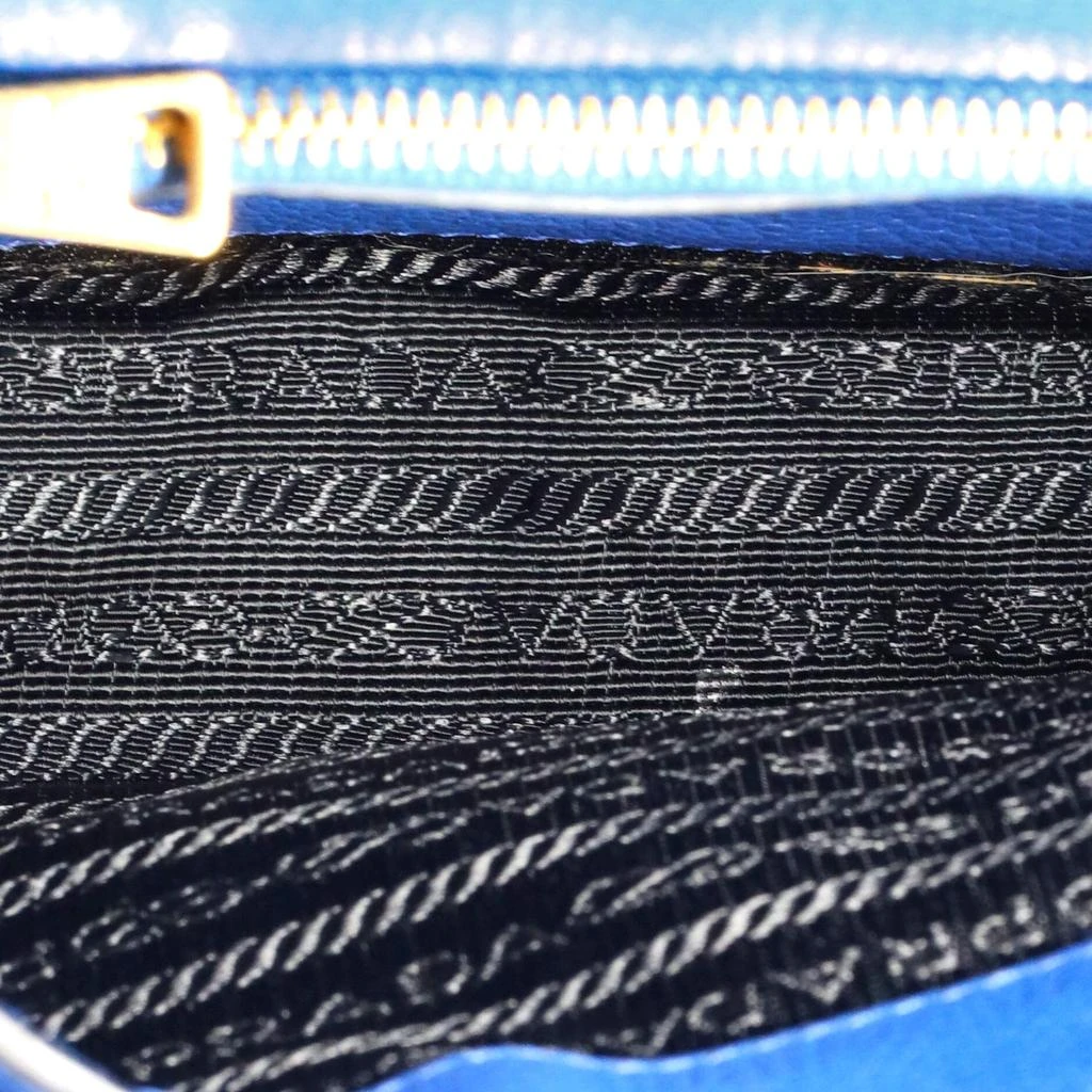 Prada Dual Strap Flap Crossbody Bag Vitello Daino Small 6