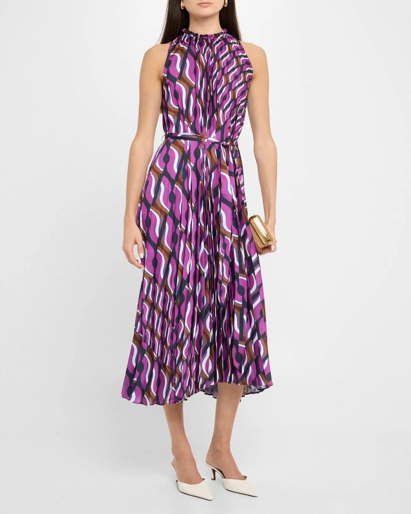 knee length dresses for ladies 70's Brown Midi Dress | 1950s-style Brown Midi Dress