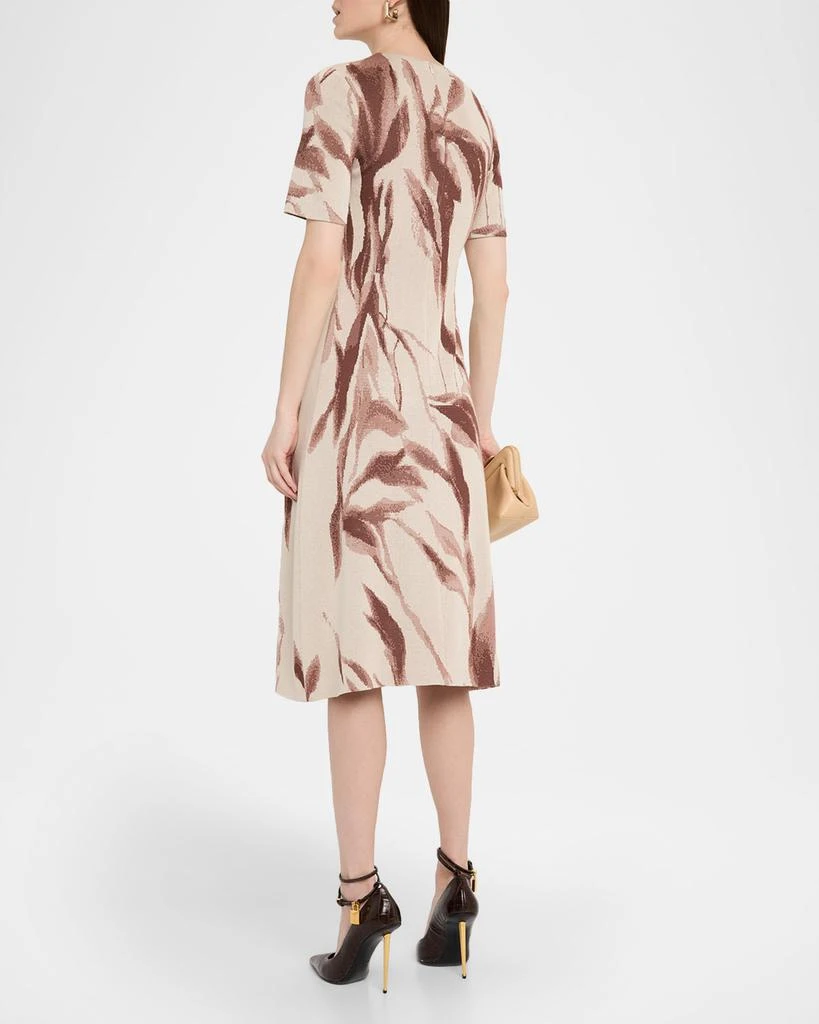 knee length dresses for ladies Evelyn Knit Midi Dress (Cream) – SJ COLLECTION