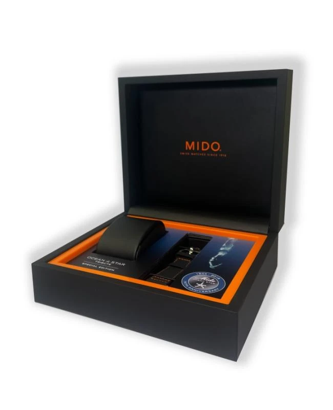 MIDO Mido Ocean Star Tribute Special Edition Black Dial Steel Men's Watch M026.830.11.051.00 5