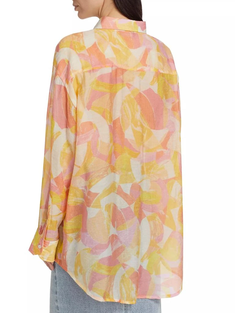 Generation Love Benson Abstract Button-Front Shirt 5
