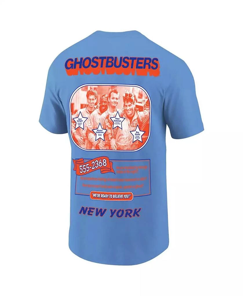 Ripple Junction Men's Royal Ghostbusters New York Baseball T-Shirt 3