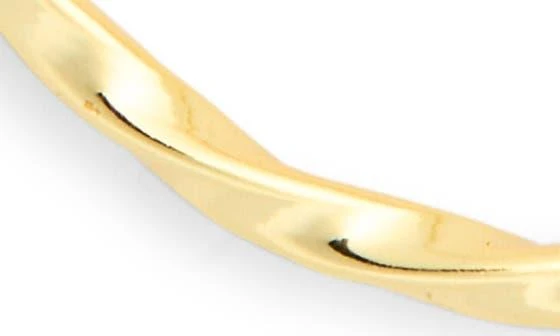 Argento Vivo Sterling Silver Twist Hoop Earrings 3