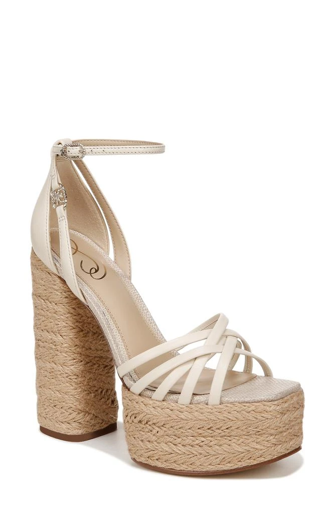 Sam Edelman Kade Ankle Strap Espadrille Platform Sandal 1
