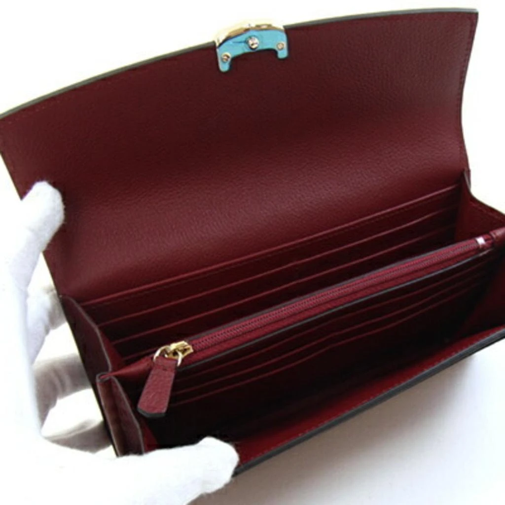 Cartier Leather Long Wallet (Bi-Fold) (Pre-Owned) 4