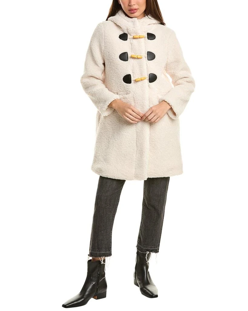 Urban Republic Teddy Fleece Toggle Coat 3