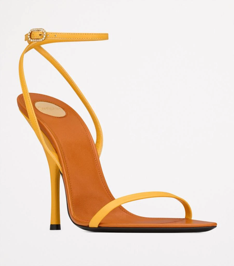 Yves Saint Laurent Leather Katoucha Sandals 110 3