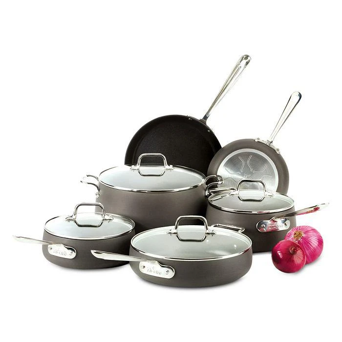 All-Clad Hard Anodized Nonstick 10-Piece Cookware Set 3