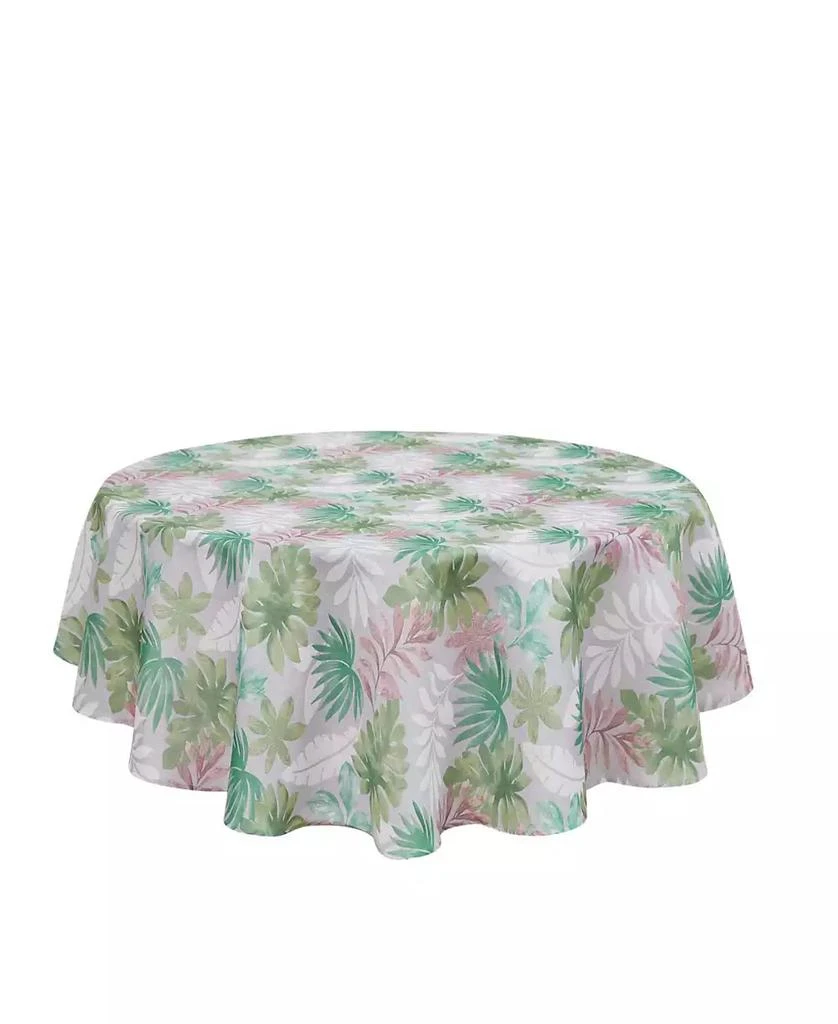 IZOD Cove Palm Water-Resistant Indoor and Outdoor Tablecloth, 60" x 84" Rectangle 1