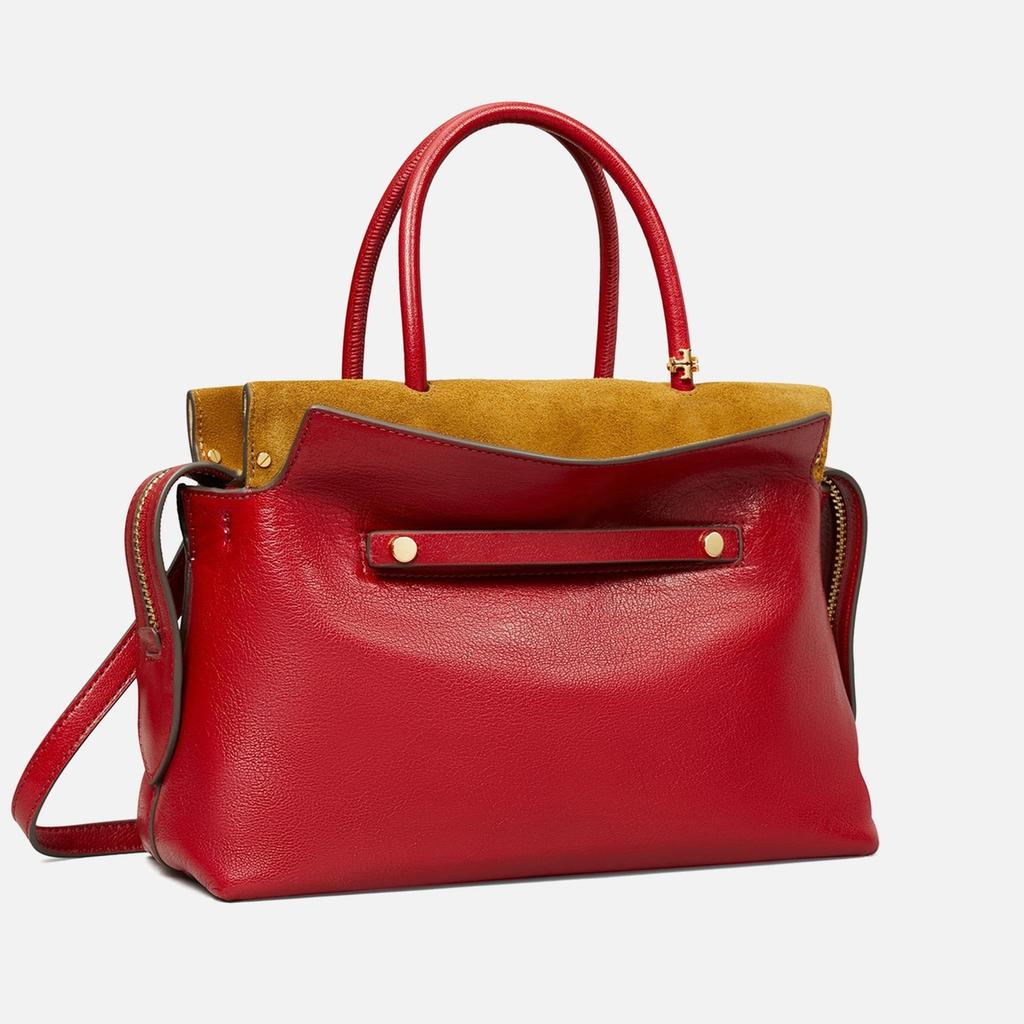 Tory Burch Tory Burch Mercer Textures Leather Satchel