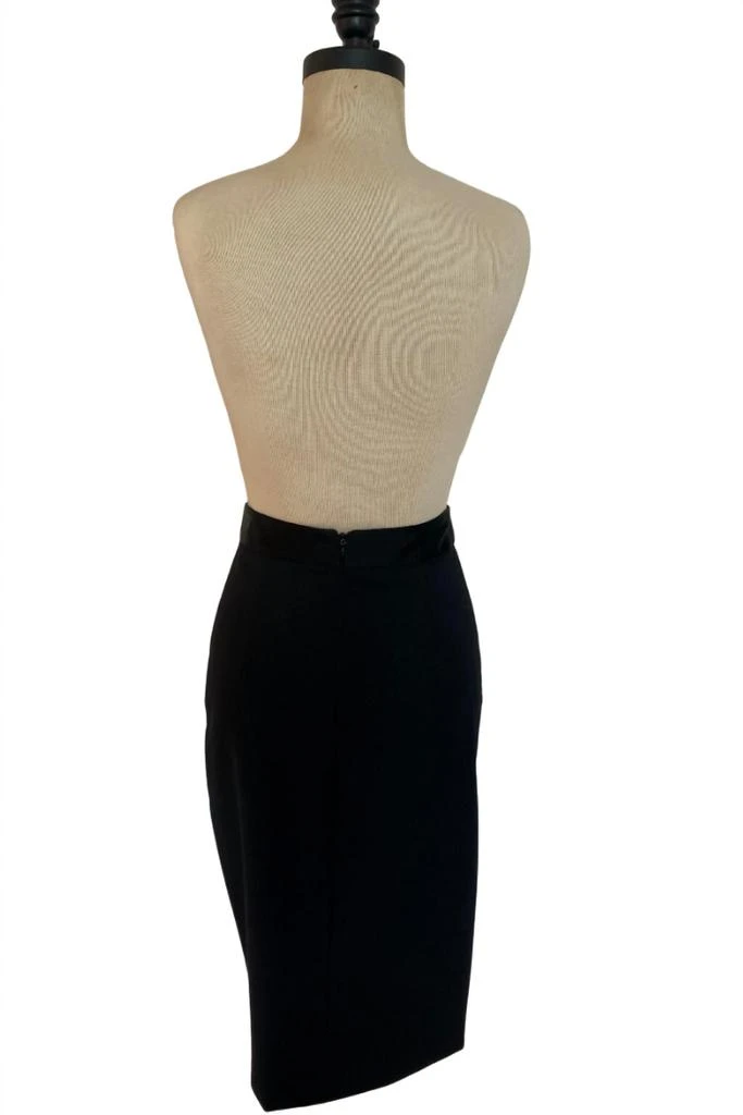 Nicole Miller Tuxedo Skirt In Black 3