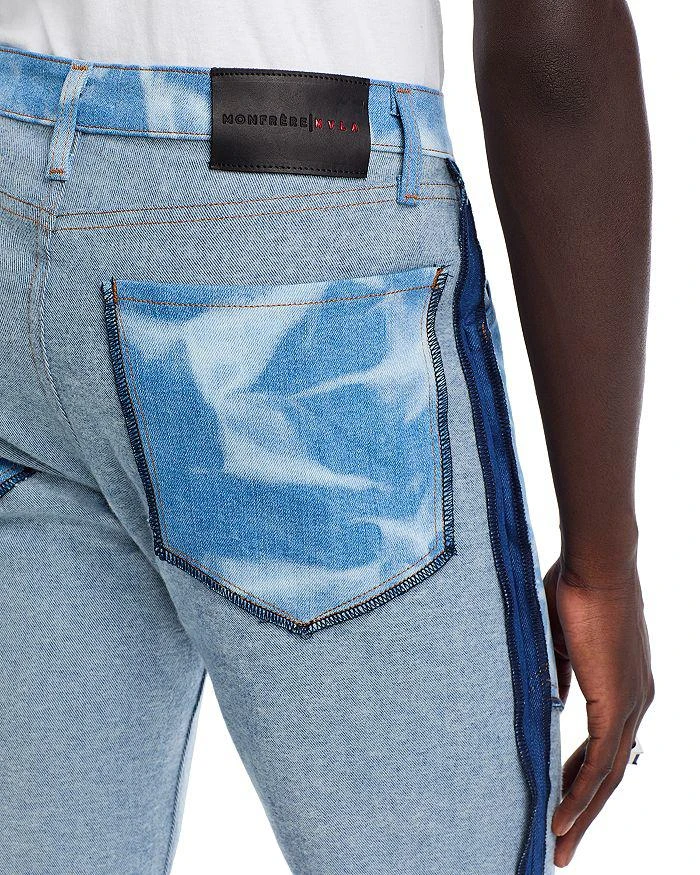 MONFRÈRE Flare Jeans in Bleached Indigo 7