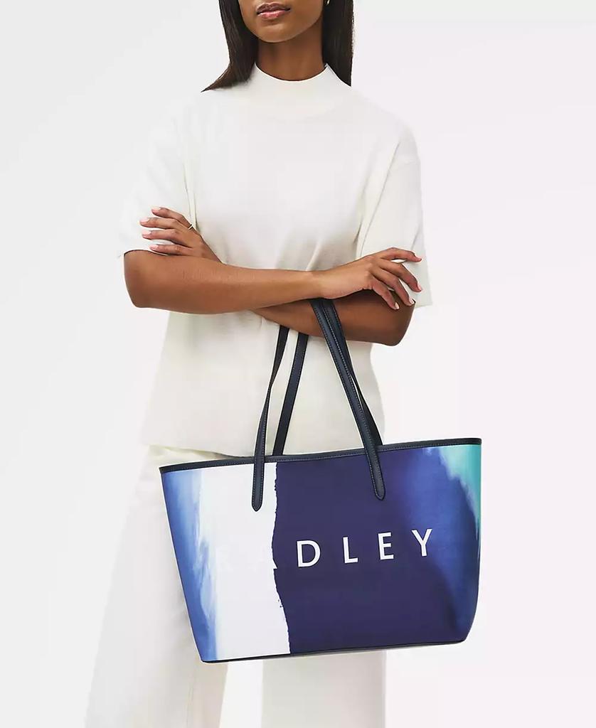 Radley Southwell Gardens Stripe Open Top Tote Bag