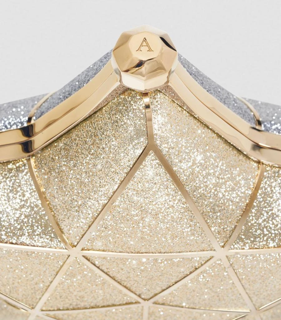 Aspinal of London Leather Star Clutch Bag 5