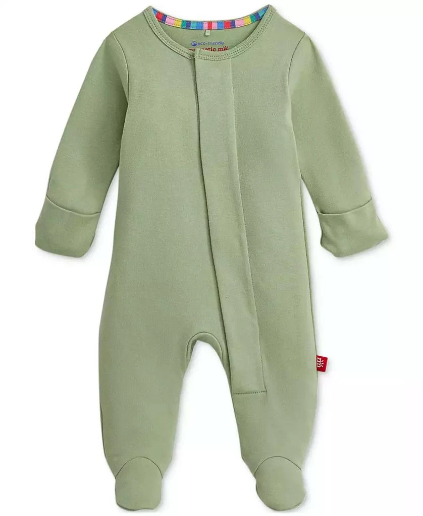 Magnetic Me Baby Cotton Footed Coveralls, 2 Pack 7