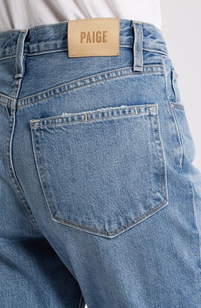 Paige Billy High Waist Crop Straight Leg Jeans 4