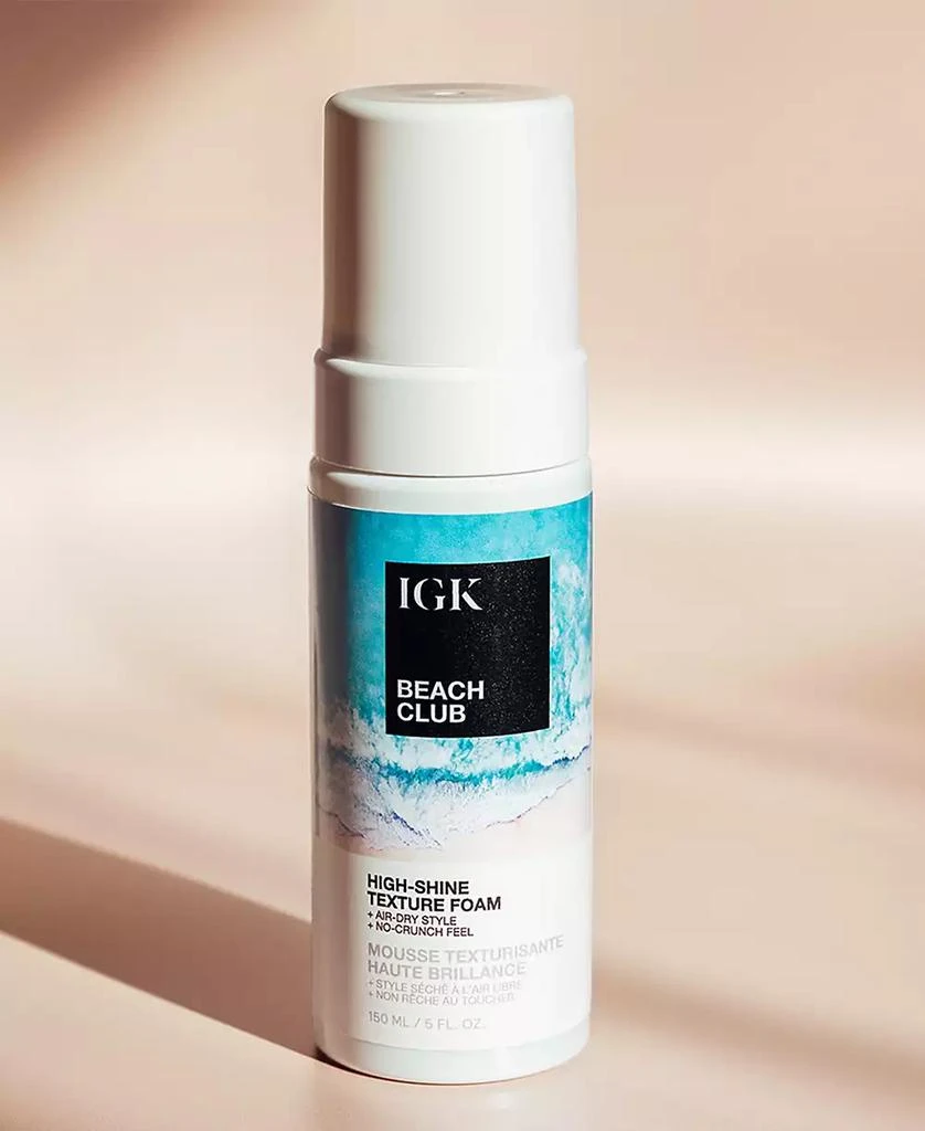IGK Hair Beach Club High-Shine Texture Foam 9