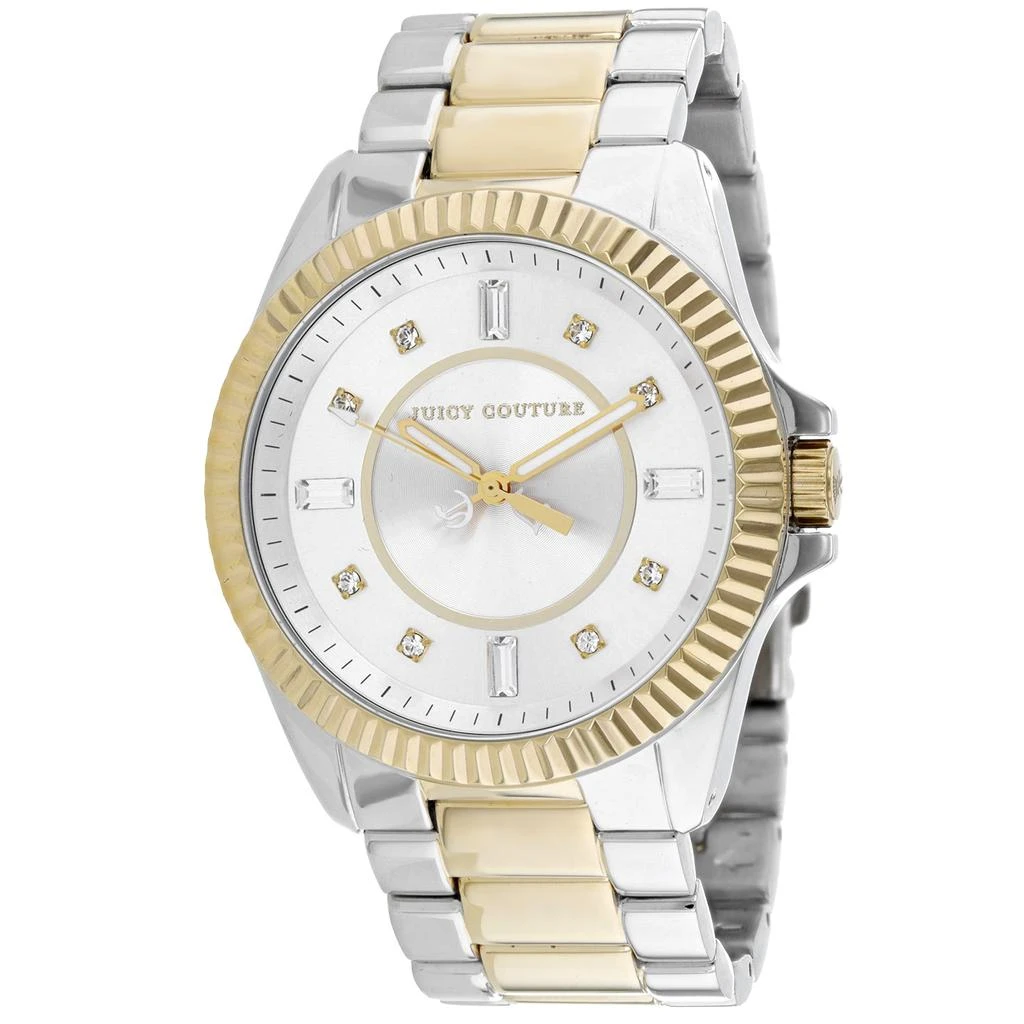 Juicy Couture Women's Stella Silver Dial Watch 1